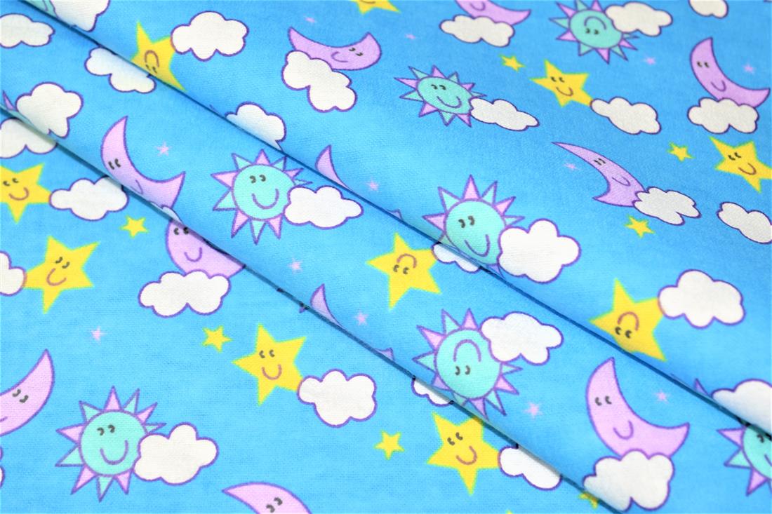 Printed Premium 100% Brushed Flannel Fabric High Quality
