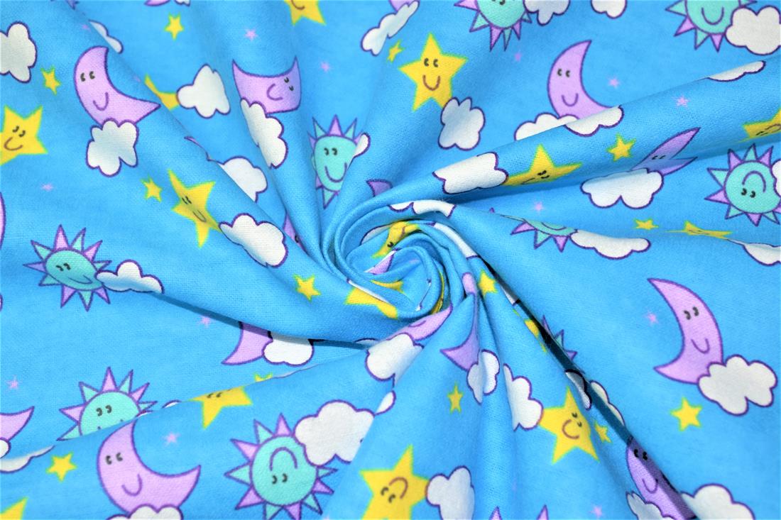 Printed Premium 100% Brushed Flannel Fabric High Quality