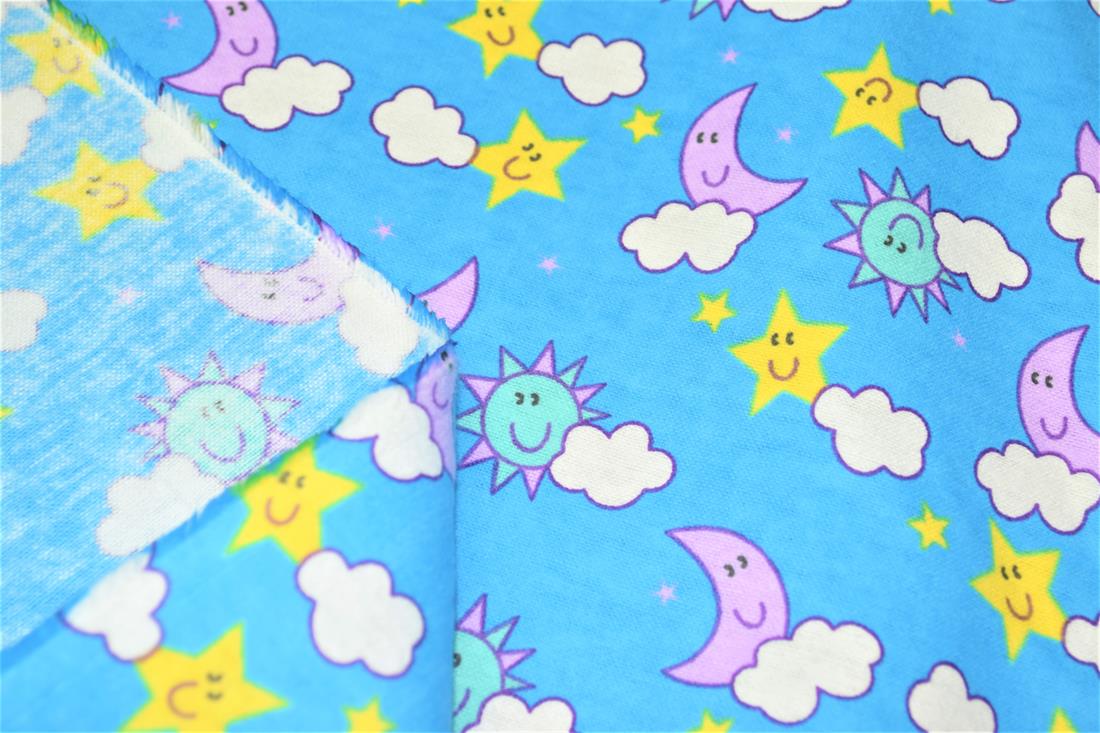Printed Premium 100% Brushed Flannel Fabric High Quality