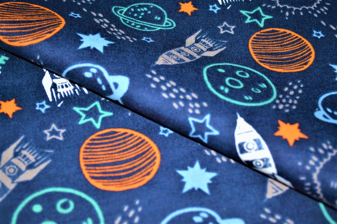Printed Premium 100% Brushed Flannel Fabric High Quality