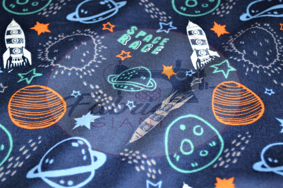 Printed Premium 100% Brushed Flannel Fabric High Quality