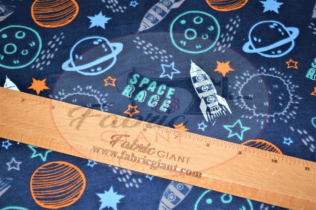 Printed Premium 100% Brushed Flannel Fabric High Quality
