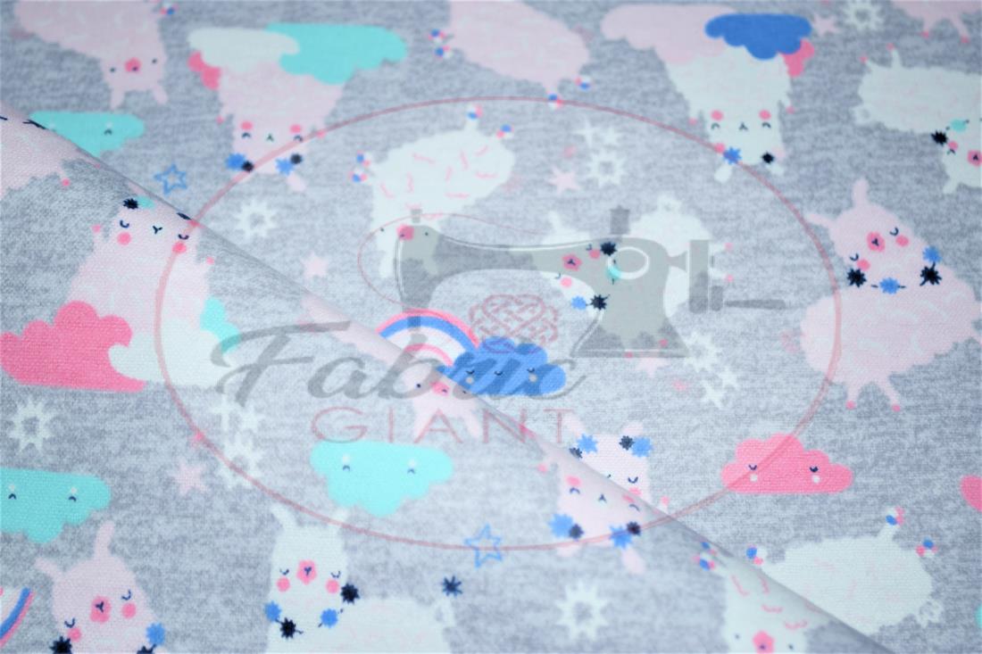Printed Premium 100% Brushed Flannel Fabric High Quality