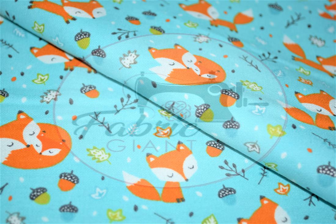 Printed Premium 100% Brushed Flannel Fabric High Quality