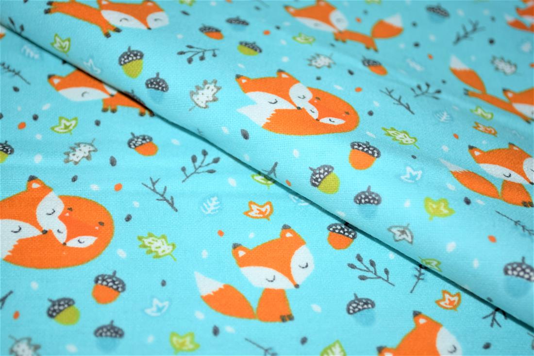 Printed Premium 100% Brushed Flannel Fabric High Quality