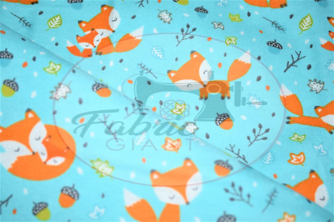 Printed Premium 100% Brushed Flannel Fabric High Quality