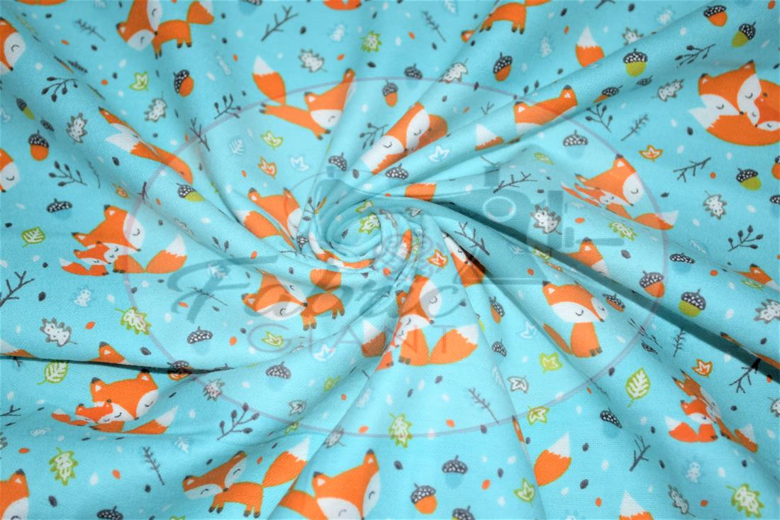 Printed Premium 100% Brushed Flannel Fabric High Quality