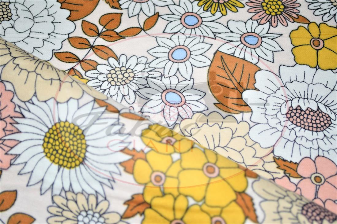 Printed Premium 100% Brushed Flannel Fabric High Quality