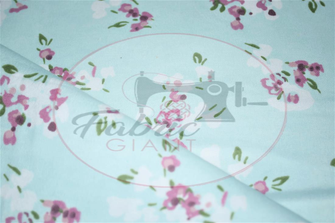 Printed Premium 100% Brushed Flannel Fabric High Quality