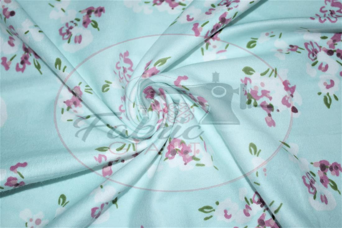 Printed Premium 100% Brushed Flannel Fabric High Quality