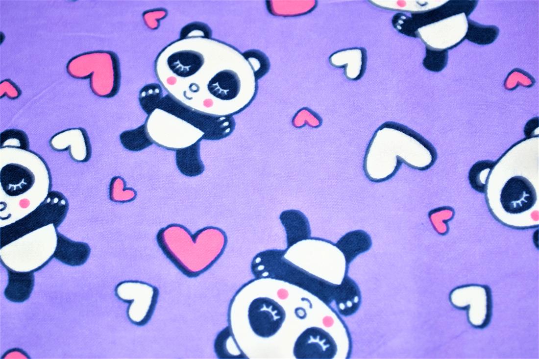 Printed Premium 100% Brushed Cotton Fabric 110 cm Wide High Quality Please note some photos may differ slightly from the actual product in terms of colour. This is mostly due to the lighting of the photo shoot or the monitor’s display.