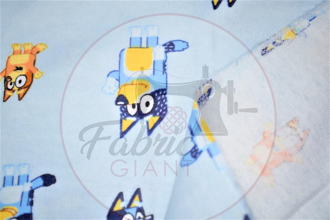 Printed Premium 100% Brushed Flannel Fabric High Quality
