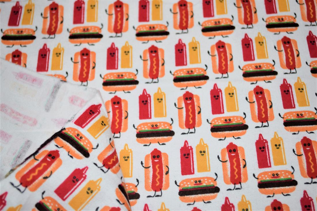 Printed Premium 100% Brushed Flannel Fabric High Quality