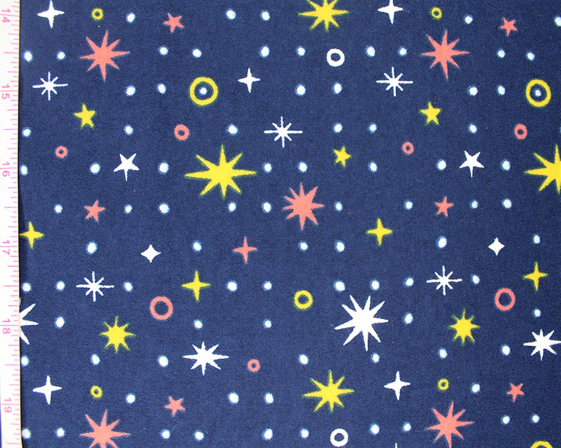 Star Sparkle Winceyette - image 3