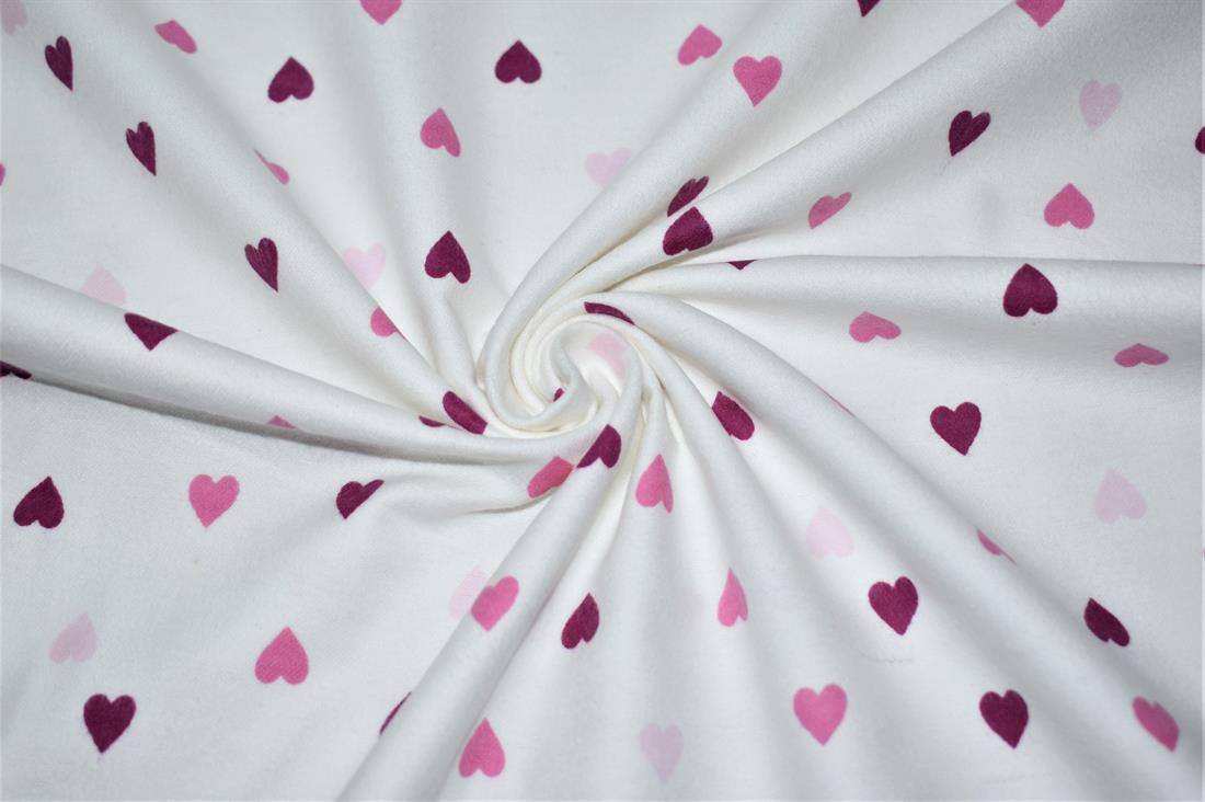 Soft Brushed Flannel 100% Cotton, High Quality, 110 cm wide, Colours may slightly vary due to the lighting during the photo shooting or the monitor's display.