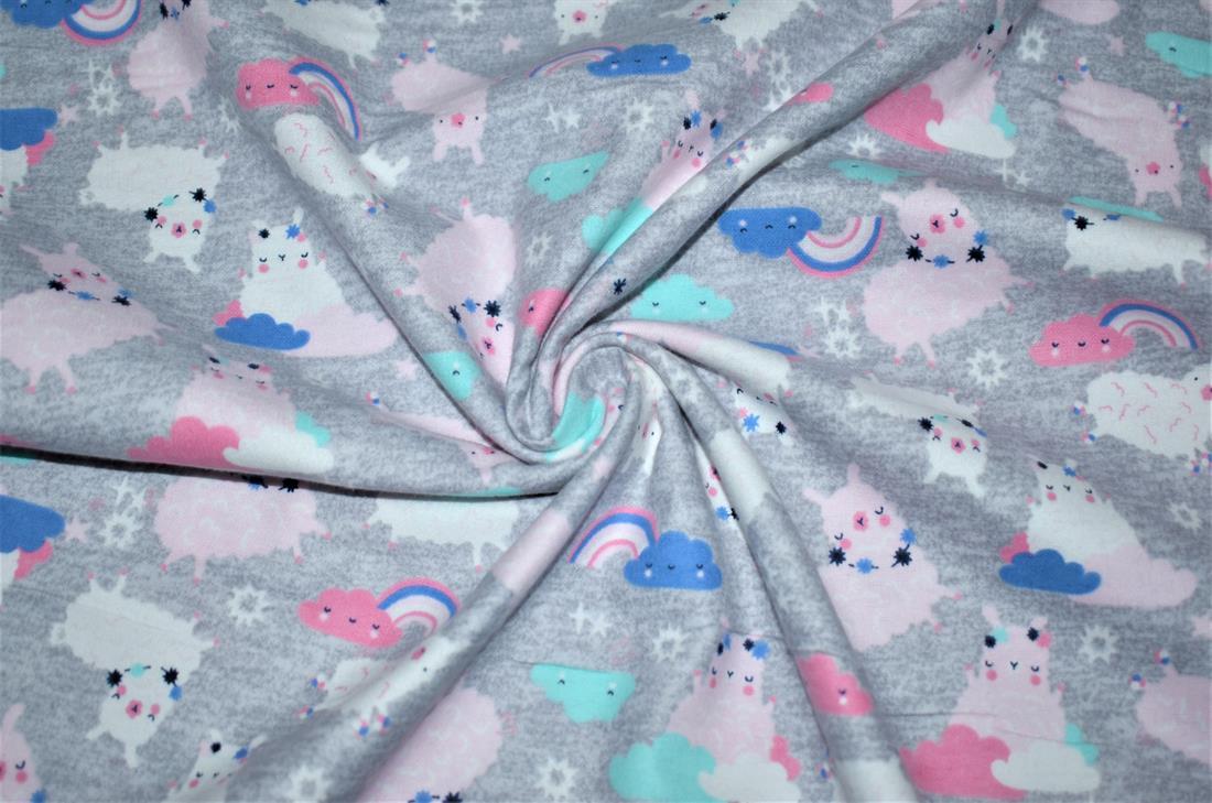Soft Brushed Flannel 100% Cotton Fabric