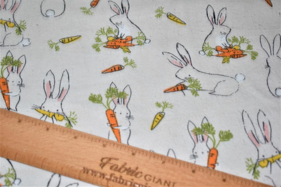 Pritned Soft Brushed Flannel 100% Cotton Fabric