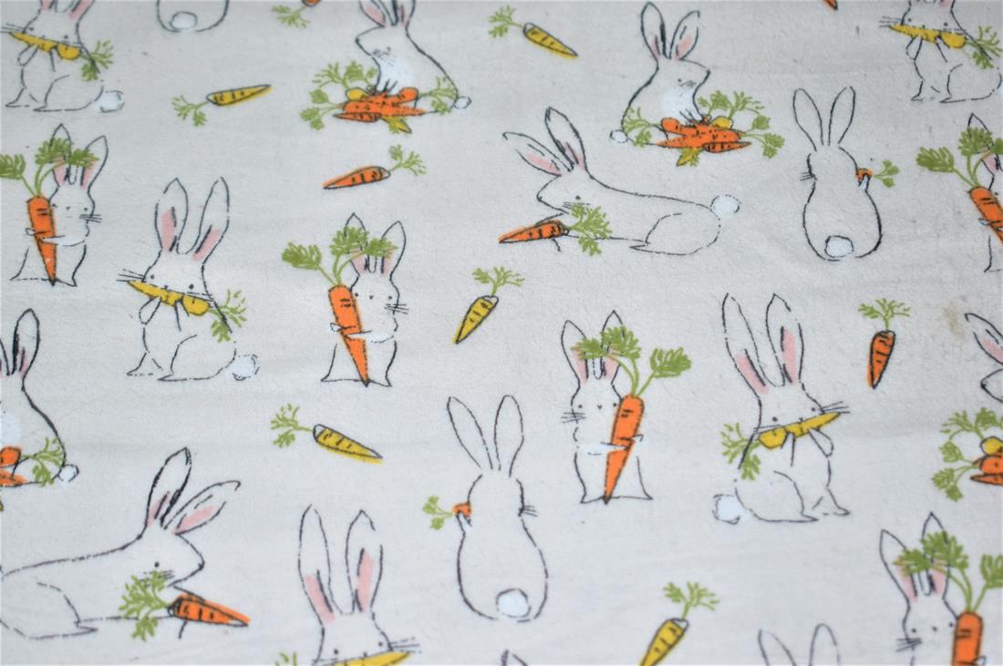 Pritned Soft Brushed Flannel 100% Cotton Fabric