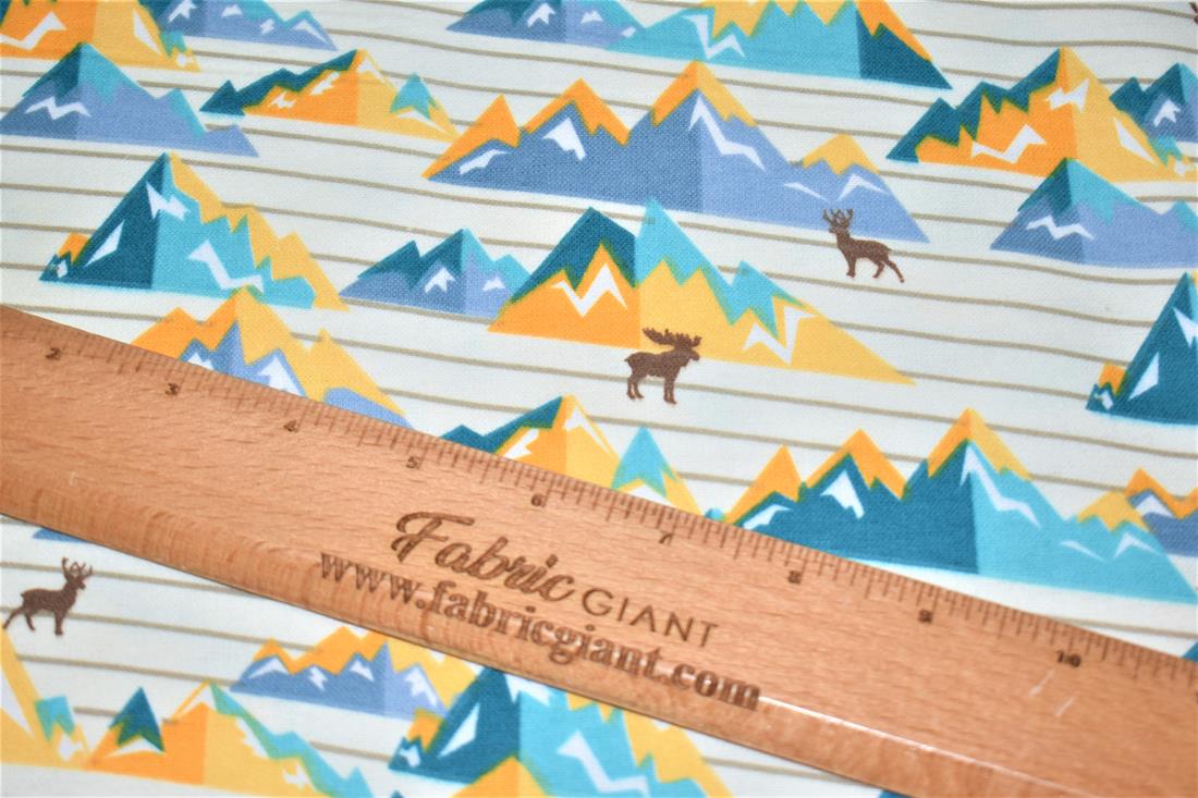 Pritned Soft Brushed Flannel 100% Cotton Fabric