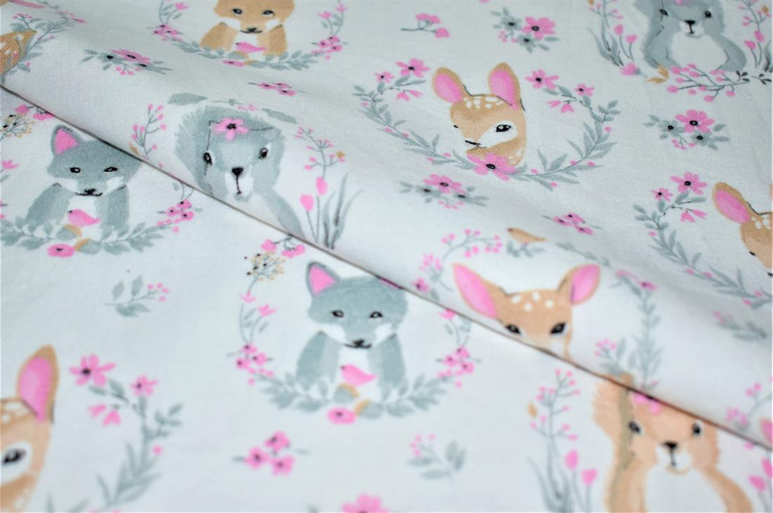 Soft Brushed Flannel 100% Cotton Fabric