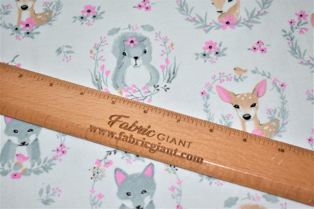 Soft Brushed Flannel 100% Cotton Fabric