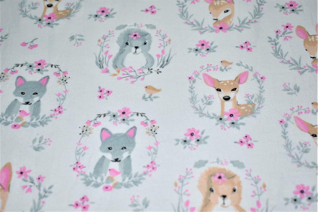 Soft Brushed Flannel 100% Cotton Fabric