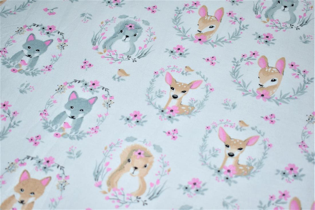 Soft Brushed Flannel 100% Cotton Fabric