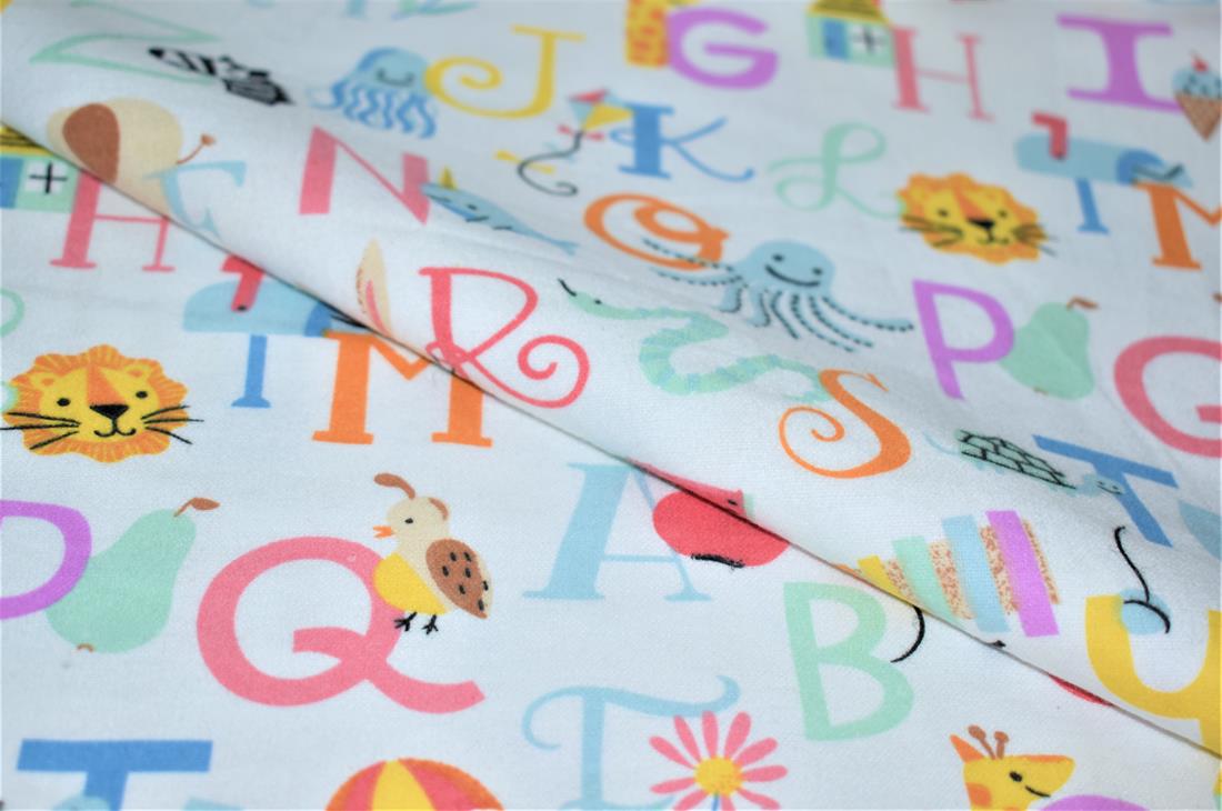 Printed Premium 100% Brushed Flannel Cotton Fabric