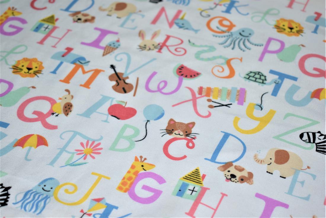 Printed Premium 100% Brushed Flannel Cotton Fabric