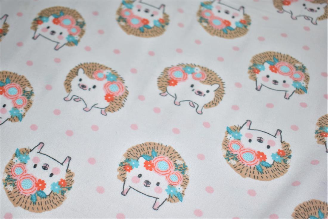 Hedgehog Flannel