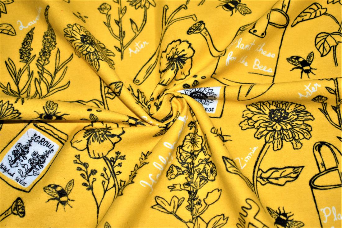 Printed Premium 100% Brushed Flannel Cotton Fabric