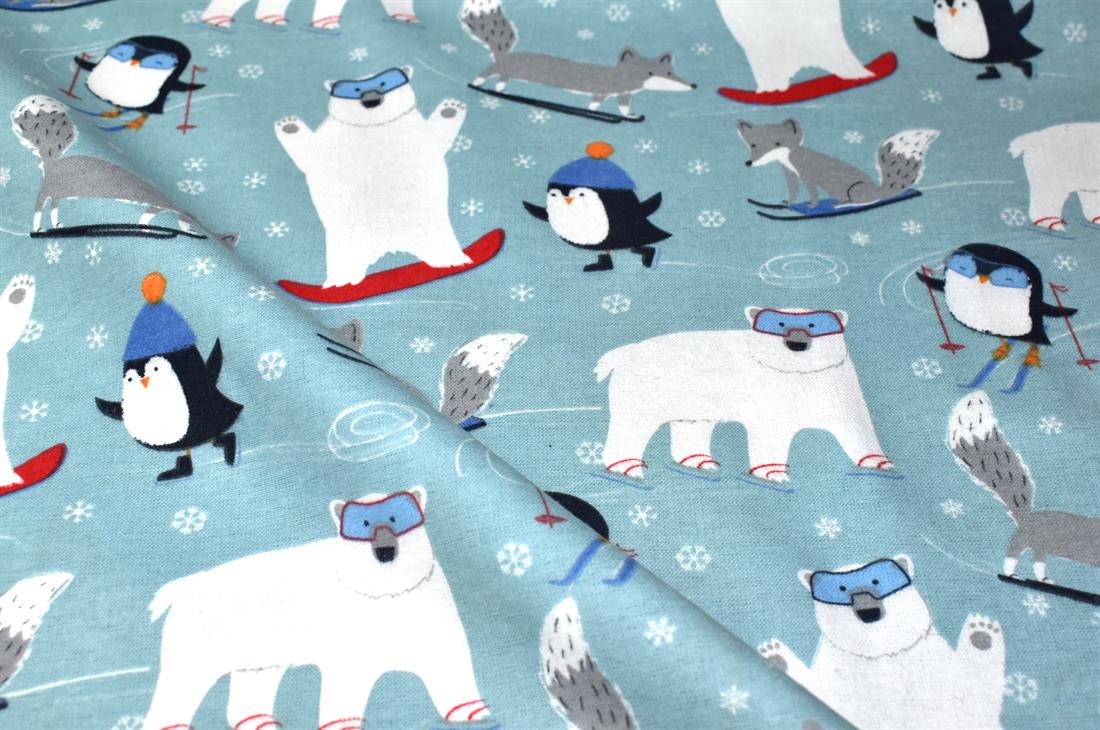 Printed Premium 100% Brushed Flannel Cotton Fabric High Quality.
This beautiful soft fabric is perfect for Children's clothing, Light blankets, Bed sheets, Night dresses, and Pyjama Bottoms. 
Colours may slightly vary due to the lighting during the photo shooting or the monitor's display. 
Width: 111cm / 43" 
Wash at 30 Degrees