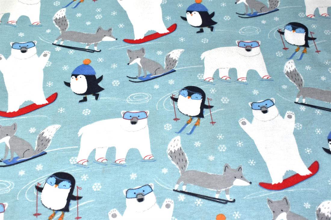 Printed Premium 100% Brushed Flannel Cotton Fabric High Quality.
This beautiful soft fabric is perfect for Children's clothing, Light blankets, Bed sheets, Night dresses, and Pyjama Bottoms. 
Colours may slightly vary due to the lighting during the photo shooting or the monitor's display. 
Width: 111cm / 43" 
Wash at 30 Degrees