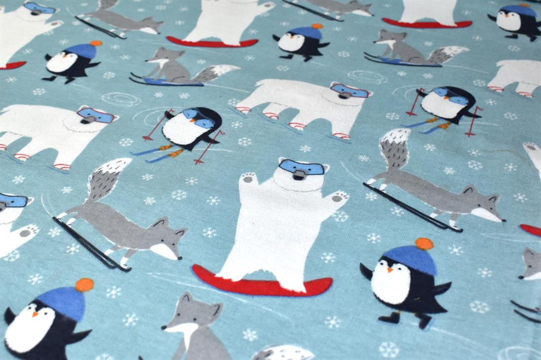 Printed Premium 100% Brushed Flannel Cotton Fabric High Quality.
This beautiful soft fabric is perfect for Children's clothing, Light blankets, Bed sheets, Night dresses, and Pyjama Bottoms. 
Colours may slightly vary due to the lighting during the photo shooting or the monitor's display. 
Width: 111cm / 43" 
Wash at 30 Degrees