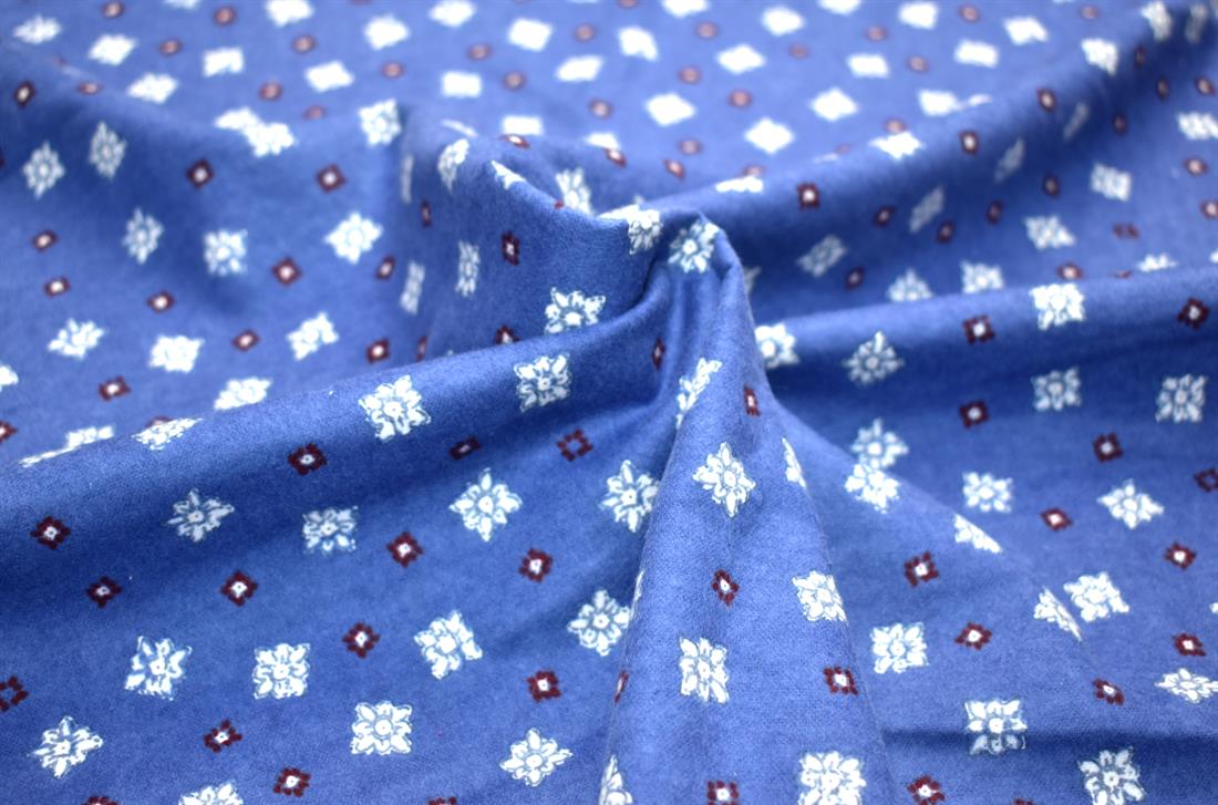Printed Premium Brushed Flannel Winceyette 100% Cotton Fabric High Quality.
This beautiful soft fabric is perfect for Children's clothing, Light blankets, Bed sheets, Night dresses, and Pyjama Bottoms.
Width: 111cm / 43"Wash at 30 Degrees
Colours may slightly vary due to the lighting during the photo shooting or the monitor's display