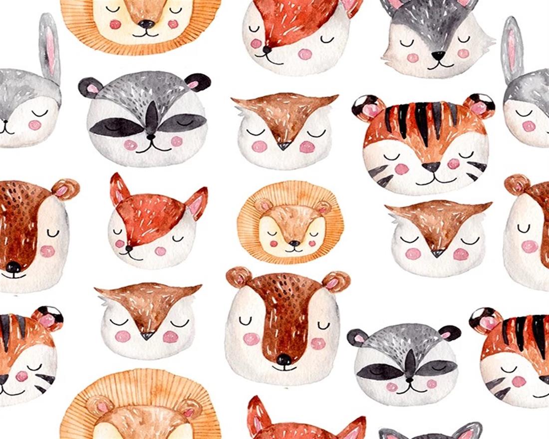 Little Johnny Cute Animals Winceyette