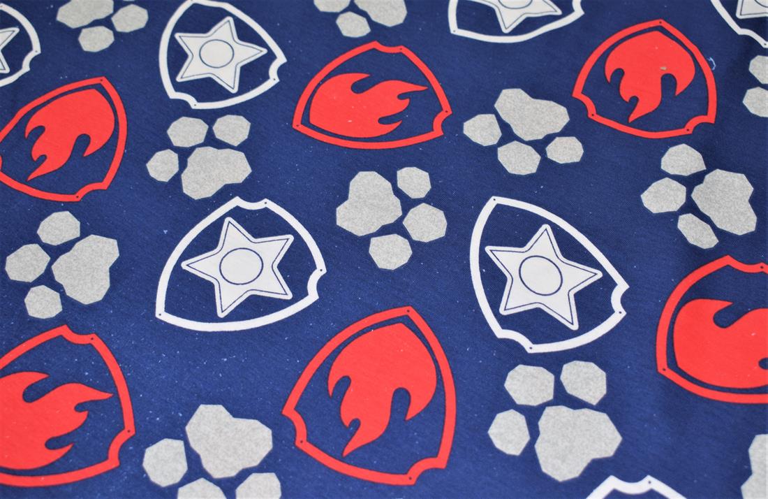 Soft Printed DTY Brushed Jersey Cotton Fabric/ 150cm wide;