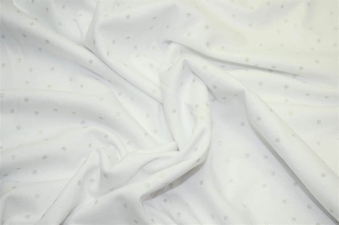 Spots Soft Printed DTY Brushed Jersey Cotton Fabric/ 150cm wide;