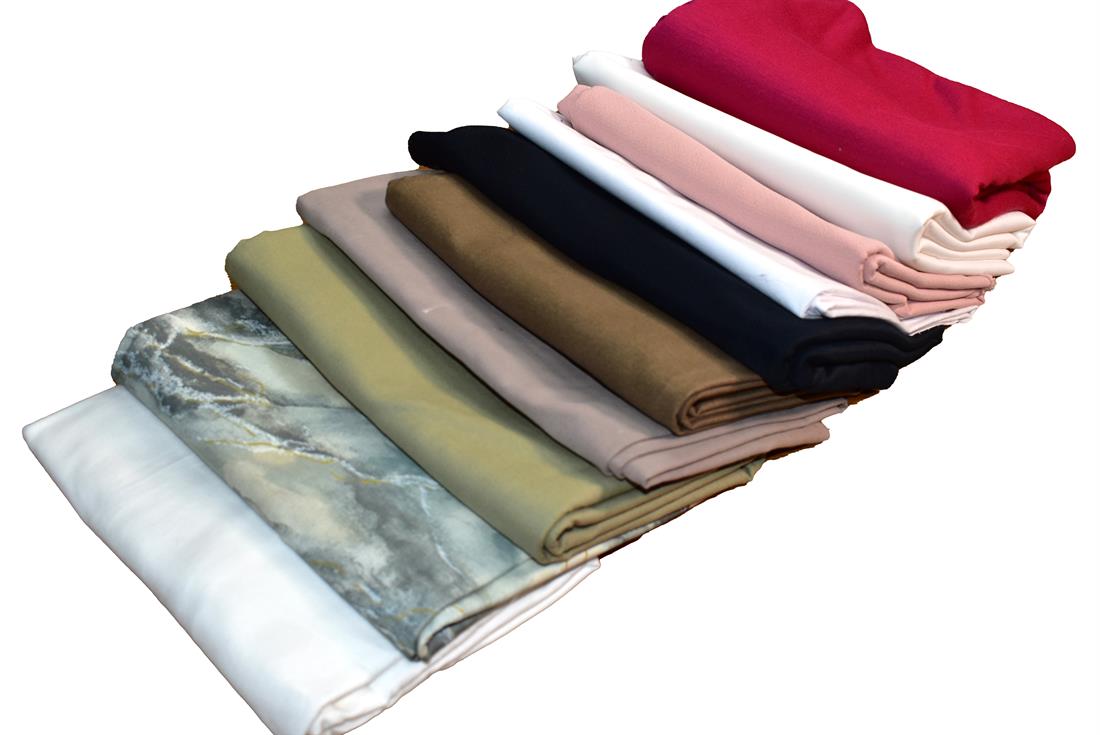 Bundle Offer with 10pcs Polyester Jersey/Cotton Bundle offer, 10 pcs mix n match pack., Roughly 1meter each piece approx or maybe less or more, of clearance fabric. There will be a variety of colours, Styles and designs, 
The worth of the fabric is very Great value for what you will pay
 