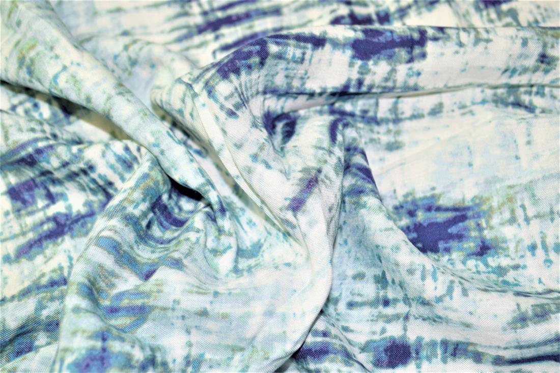 viscose woven print