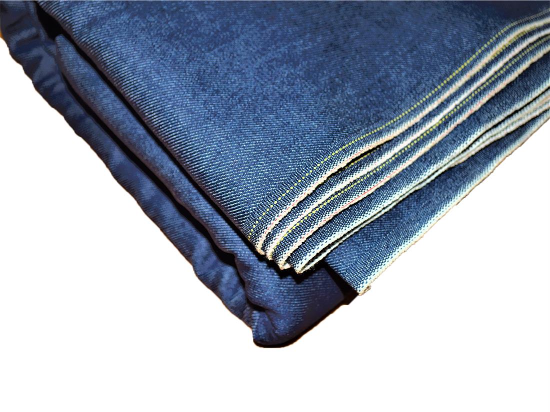 Premium Blue Medium Weight Denim Fabric, 100% Cotton, 145cm Wide, High Quality; This fabric is suitable for shirts, jeans, dungaree, patchwork, bunting, and for craft projects. Colours may slightly vary due to the lighting during the photo shooting or the monitor's display.