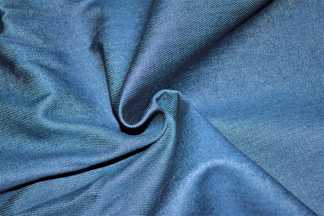 Premium Blue Light Weight Denim Fabric, 100% Cotton, 145cm Wide, High Quality; This fabric is suitable for shirts, jeans, dungaree, patchwork, bunting, and for craft projects. Colours may slightly vary due to the lighting during the photo shooting or the monitor's display.