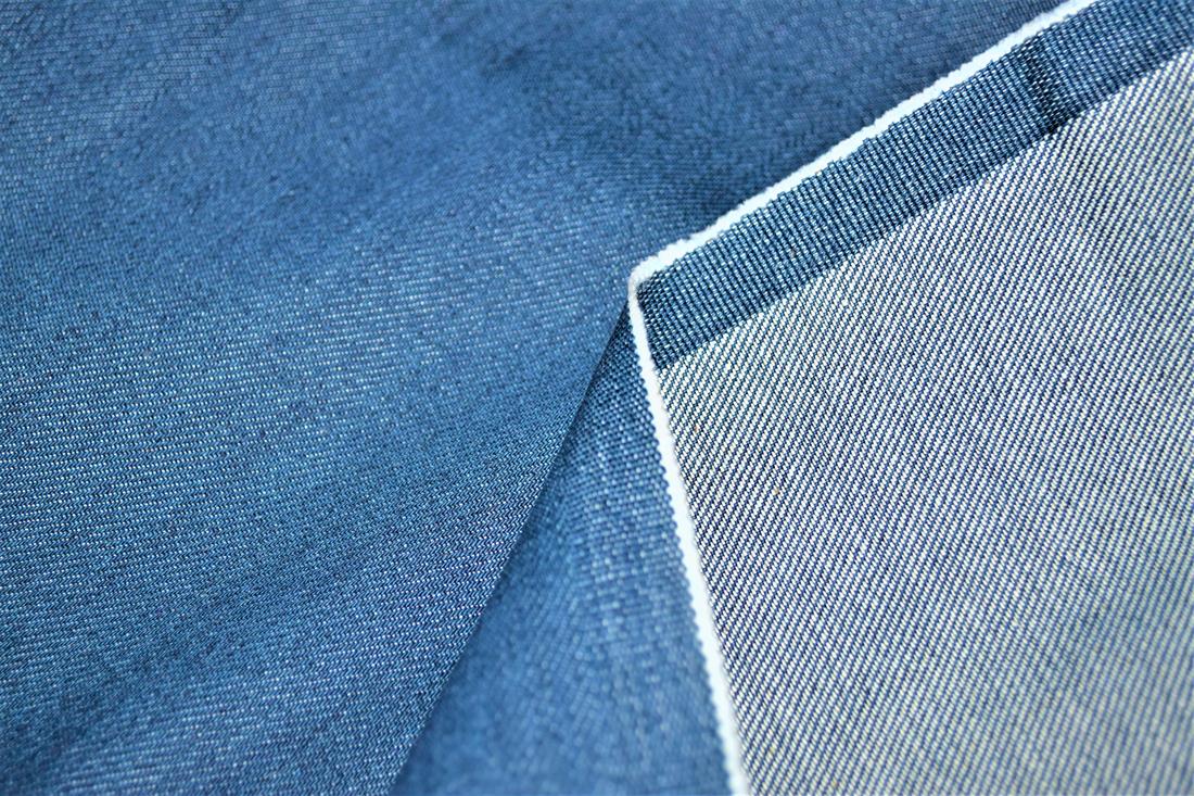 Premium Blue Light Weight Denim Fabric, 100% Cotton, 145cm Wide, High Quality; This fabric is suitable for shirts, jeans, dungaree, patchwork, bunting, and for craft projects. Colours may slightly vary due to the lighting during the photo shooting or the monitor's display.