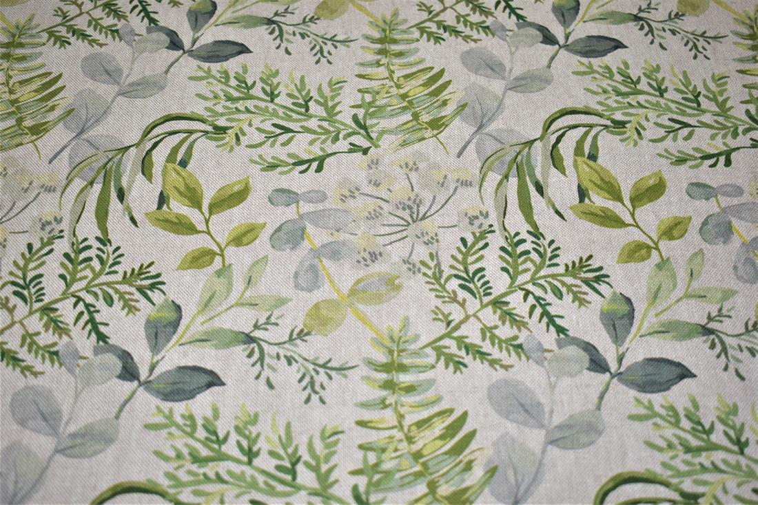 Green & Grey Floral