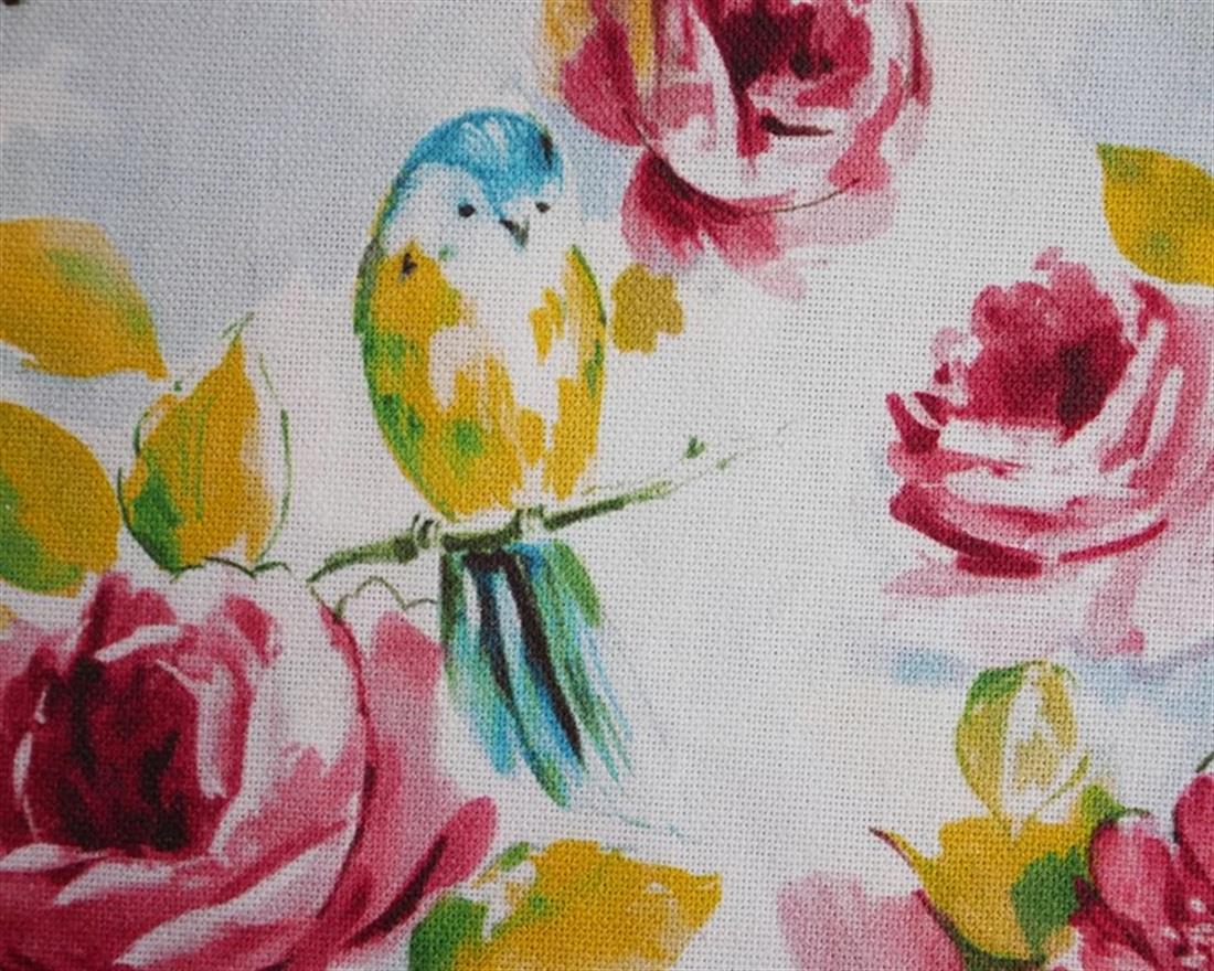Roses Cotton Canvas