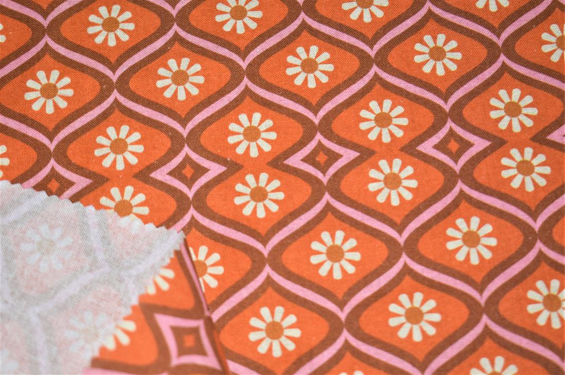 In the fabrics and crafts industry, cotton is an all-round favourite which is available in various textures and thickness. Its high tensile strength makes it strong, durable and less likely to rip or tear. It washes and dries easily and may be washed repeatedly as needed. This is a quality material for sewing, it is perfect for dressmaking, quilting, patchwork, bunting, cushion-covers. A tropical, rainbow, pineapple design that is creative and fun and set against a white background. This fabric falls under the art school theme; messy, colourful, vibrant, playful, reminiscent of school art class. Composition: 100% Cotton Weight: 155gsm Width: 150cm