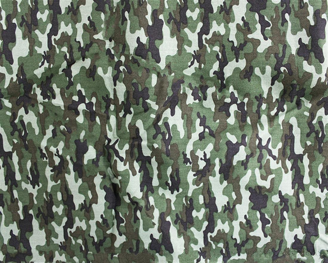 Camouflage Cotton Poplin - image 2