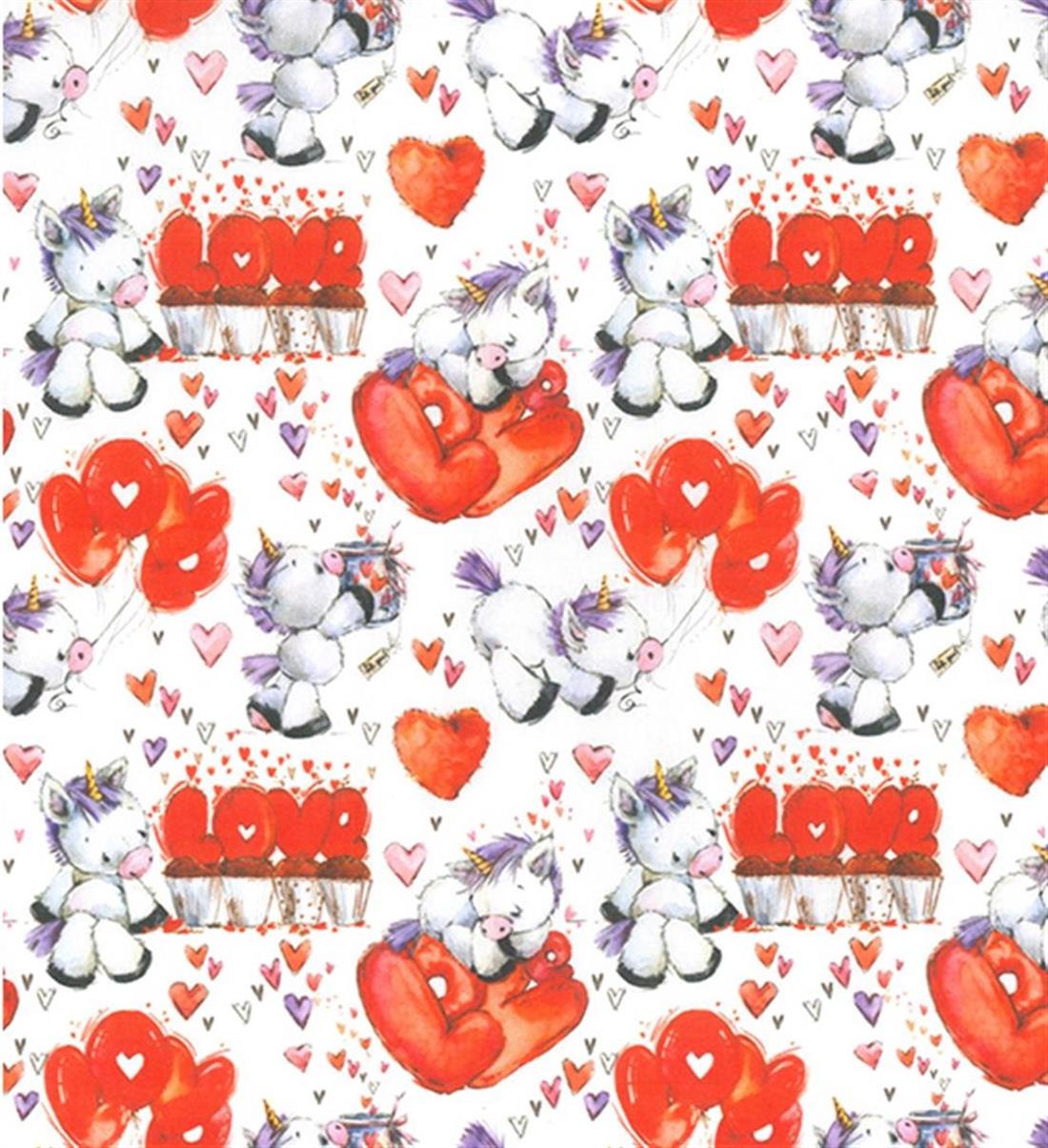 Pony Love 100% Cotton Fabric - image 1