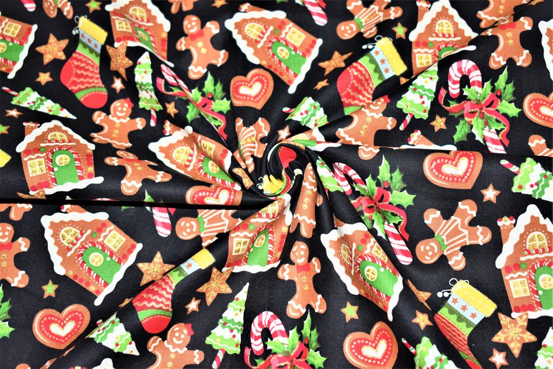 Christmas 100% Cotton Fabric - image 6