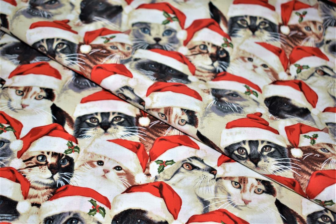 Christmas 100% Cotton Fabric - image 1